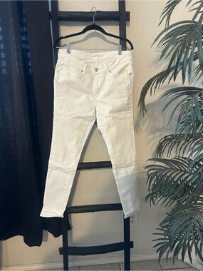 Levi's Women's White Skinny Jeans
